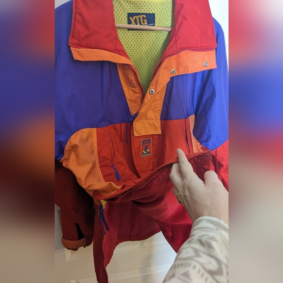 Retro ski snowboard jacket - Picture 4 of 6